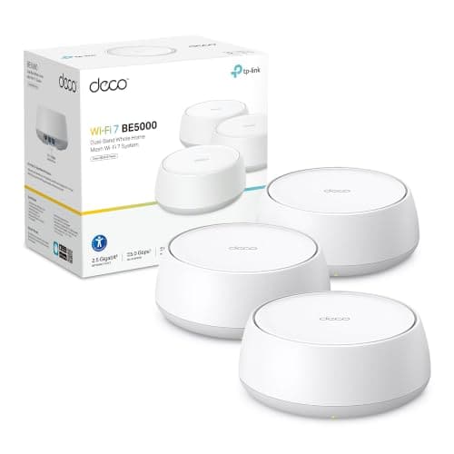 NEW TP-Link Deco BE26(3-pack) BE5000 Whole Home Mesh WiFi 7 System