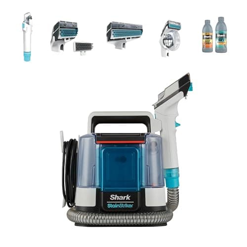 Shark StainStriker Pet Stain and Spot Cleaner, White/Turquoise PX200UKT, image 1 of 6