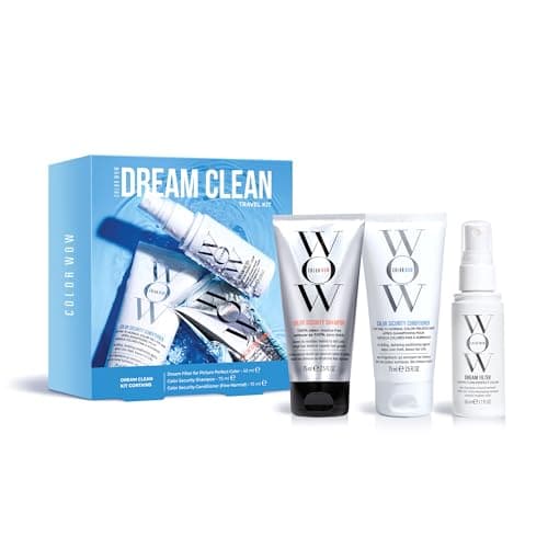 Color Wow Dream Clean Travel Kit, Clarifying & Hydrating Hair Care Set, image 1 of 8