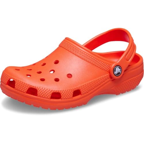 Crocs, Unisex Kids, Classic Clog K, Shocking Orange, 5 UK, image 1 of 6