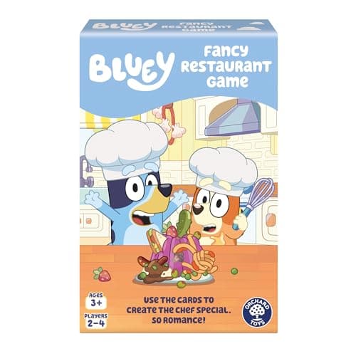 Orchard Toys Official Bluey Fancy Restaurant Matching and Memory Game, image 1 of 7