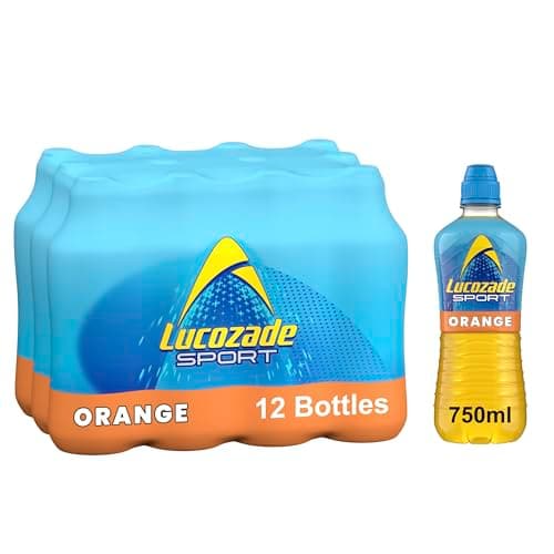 Lucozade Sport Isotonic Drink Orange Flavour with Sugars and Sweetener - 750ml |Pack of 12, image 1 of 7