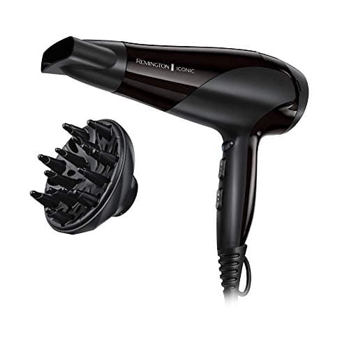 Remington Hair Dryer, Ionic Conditioning, 2200W, 3 Heat, 2 Speed, Black, image 1 of 7