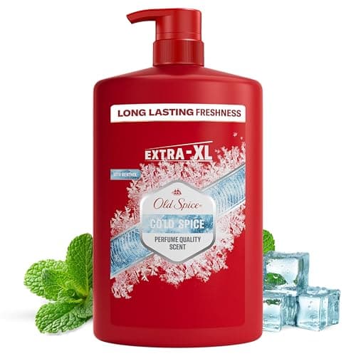 Old Spice Cold Spice Shower Gel & Shampoo 1000ml VALUE PACK, image 1 of 8