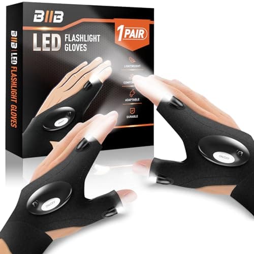 BIIB LED Gloves with Lights, Fishing Accessories Gadget, image 1 of 8