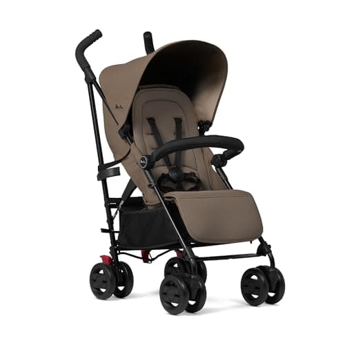 Silver Cross - Pop Pushchair - Foldable Travel Stroller - Buggy - Adjustable/Lie Flat Seat - Newborn to 4 Years - Cobble, image 1 of 6