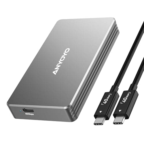 Thunderbolt 4 NVMe SSD Enclosure, image 1 of 8