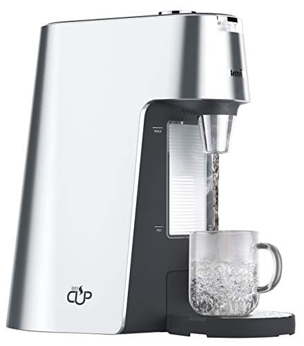 Breville HotCup Hot Water Dispenser | 2.0 Litre with 3 kW Fast Boil | Variable Dispense and Height Adjust | Energy-efficient use | Silver [VKT111], image 1 of 6