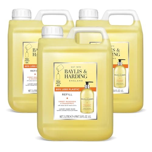 Baylis & Harding Signature Luxury Hand Wash Refill 2L 3 pack, image 1 of 8