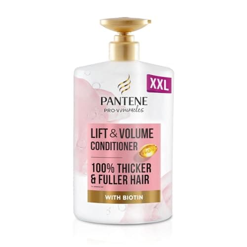 Pantene Lift'N'Volume Thickening Hair Conditioner with Biotin, 1L Pump, image 1 of 6