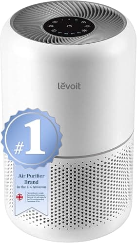 Levoit HEPA Air Purifier for Bedroom Home, CADR 187m³/h, 80m²