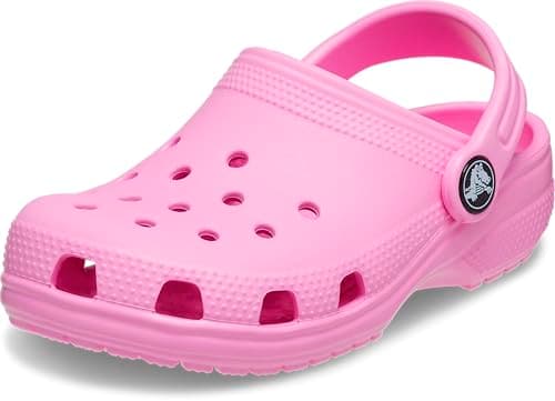 Crocs Unisex Kids Classic Clog T Clog, Taffy Pink, 5 UK Child, image 1 of 4
