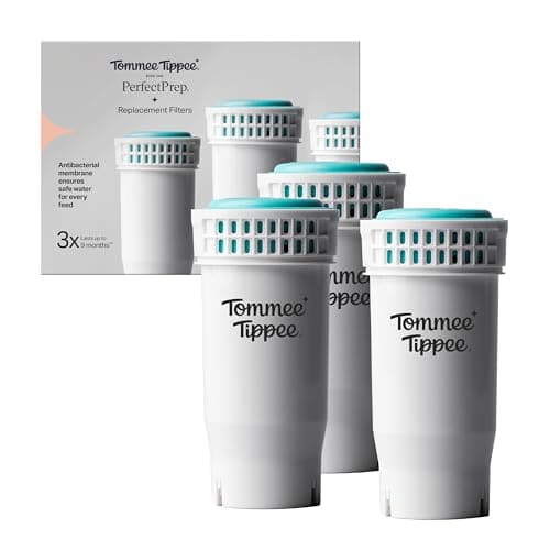 Tommee Tippee Perfect Prep Replacement Filter Pack of 3 Antibacterial, image 1 of 7
