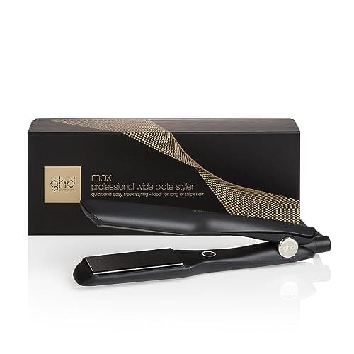 ghd Max Wide Plate Hair Straightener & Styler, More Shine, Thick Hair, image 1 of 8