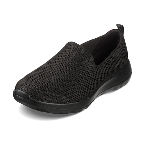 Skechers Women's Go Walk Joy-Evaluate Trainers, Black Textile/Trim, 5 UK, image 1 of 8