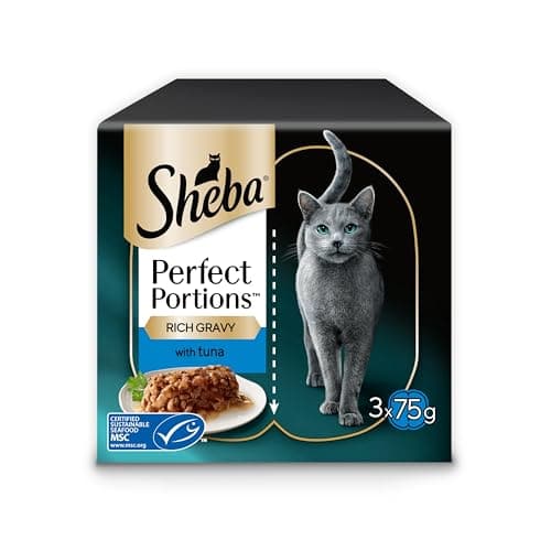 Sheba Portions with Tuna Chunks in Gravy 8 x 3x(2x37.5g), image 1 of 8