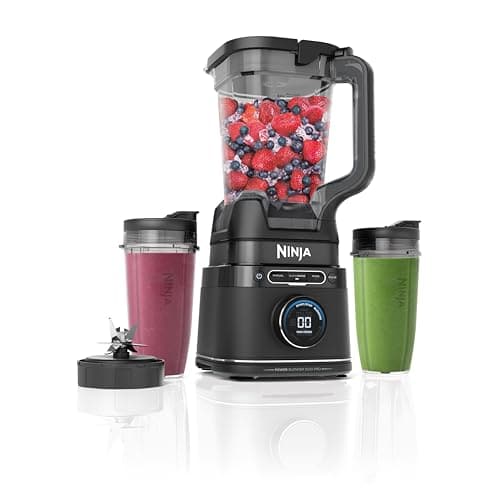 Ninja 2-in-1 Detect Power Blender Pro & Single Serve, Black TB301UK