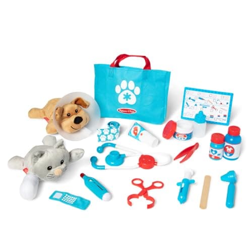Melissa & Doug Pet Vet Set | Animal Care Kit for Kids, Doctor Role Play Toys for Children | Age 3+, image 1 of 8