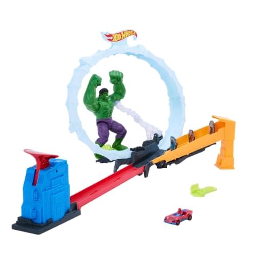 Hot Wheels Toy Car Track Set, image 1 of 6