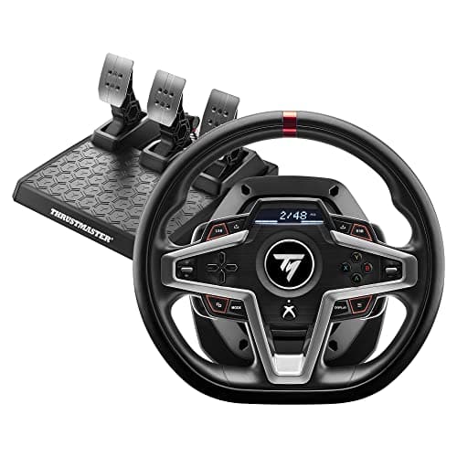 Thrustmaster T248 X Force Feedback Racing Wheel & Pedal Set - XBOX & PC, image 1 of 8