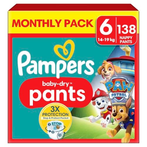 Pampers Baby-Dry Paw Patrol Nappy Pants Size 6, image 1 of 8