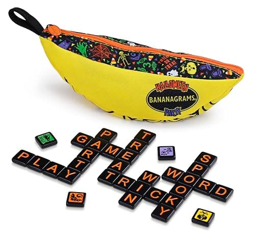 Bananagrams Halloween Party Family Tile Game, 2-8 Players, image 1 of 5