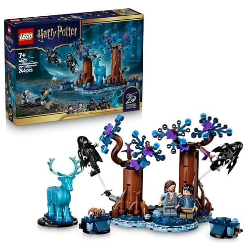 LEGO Harry Potter Forbidden Forest: Expecto Patronum Toy - Model w/ 2 Dementors, Stag & 2 Minifigures incl. Sirius Black - Gift for 7+ Year Old Girls, Boys & Fans - 76475, image 1 of 8