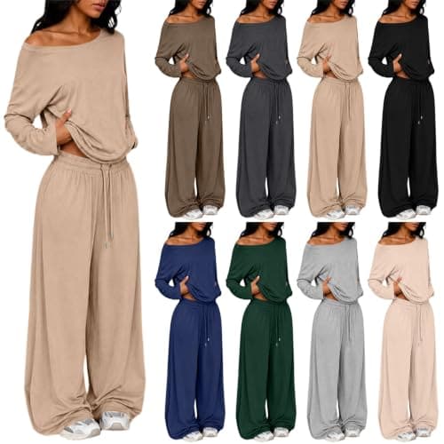 Women's Off-Shoulder Airport Loungewear Set