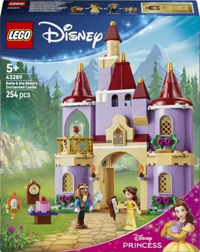 LEGO Disney Princess Belle & the Beast's Enchanted Castle 43289, image 1 of 8