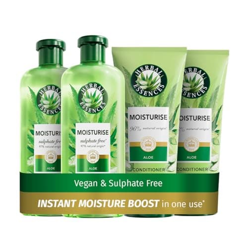 Herbal Essences Sulphate Free Shampoo and Conditioner Set for Dry 2x350ml, image 1 of 8