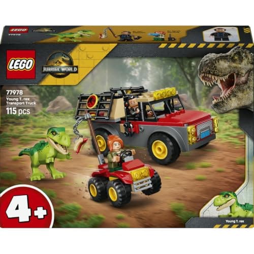 LEGO Jurassic World Young T. rex Transport Truck 77978