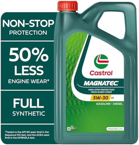 Castrol MAGNATEC 5W-30 A5 Full Synthetic Engine Oil, 5L, image 1 of 8