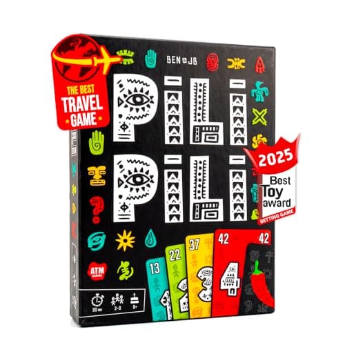 ATM Gaming PILI PILI | Board Game | Card Game for Families and Friends for Kids and Adults | 20 Minutes Playing Time | Ages 8+ | Ideal Travel Game, image 1 of 8