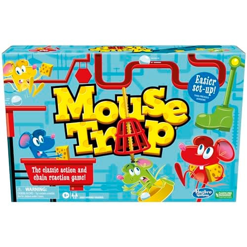 Hasbro Gaming Mouse Trap Game, Multicolor, One Size, C0431, image 1 of 8