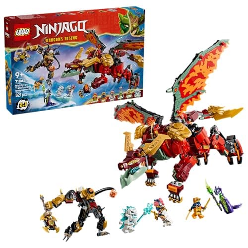 LEGO Ninjago Wyldfyre's Transforming Dragon Mech 71868, image 1 of 8