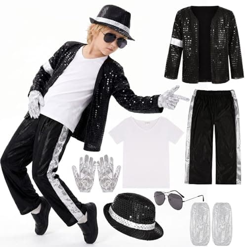 Girls Sequin Performance Costume Outfit