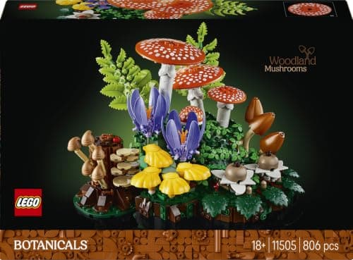 LEGO Botanicals Woodland Mushrooms 11505