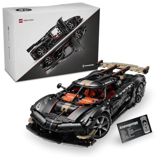 LEGO Technic Koenigsegg Sadair's Spear Megacar 42232, image 1 of 8