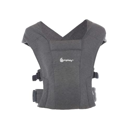 Ergobaby Embrace Baby Carrier for Newborns from Birth with Head Support, Extra Soft and Ergonomic, Heather Grey
