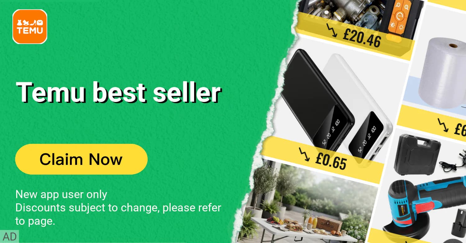 Temu best sellers and coupon bundle