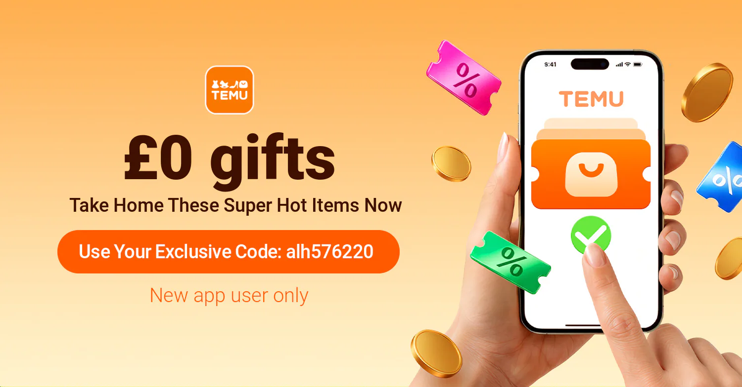 Temu qualifying £0 gift campaign