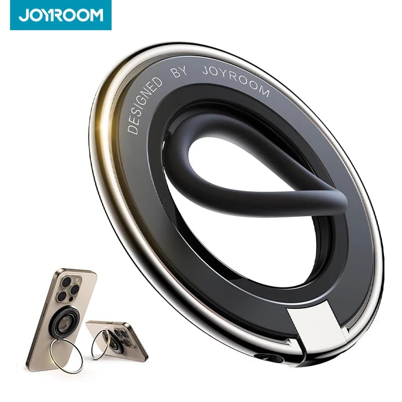 JOYROOM Durable Silicone Ring For Magsafe Phone Grip Holder Kickstand Magnetic Phone Ring Holder Stand For 4.7-7.0 Inches Phones