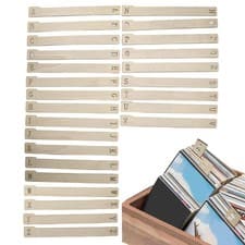 Vinyl Record Dividers, 26Pcs Alphabetical Vinyl Record Storage Dividers A-Z