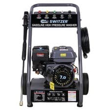 Heavy Duty 2200PSI Petrol Pressure Washer 7HP 5 Nozzles 10M Hose Jet Wash PPW01