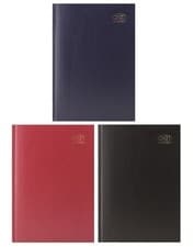 2027 A4 Week To View Appointment Diary Hardback Casebound Organiser Planner
