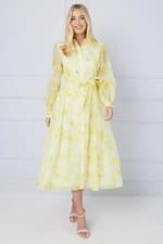 Wallis Yellow Shirt Dress Womens Occasion Dresses
