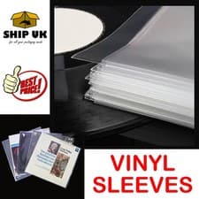 12 inch Record Sleeves Outer LP Plastic Vinyl Covers 12" Singles Gatefold Albums
