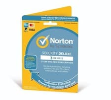 Norton Security Deluxe 2026 Antivirus 3 Device 1 Year Same Day Instant Code