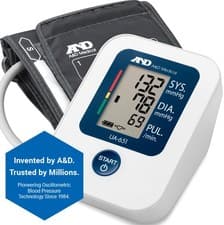 A&D UA-651 Upper Arm Blood Pressure Monitor GP Recommended Clinically Accurate
