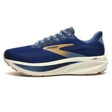 Brooks Ghost 17 Mens Running Shoes Workout Fitness Gym Trainers Navy